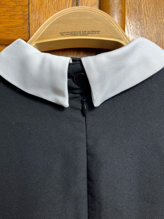 Victoria Beckham — “Clever Bunny” Dress — Medium — Black/White - Picture 8 of 9